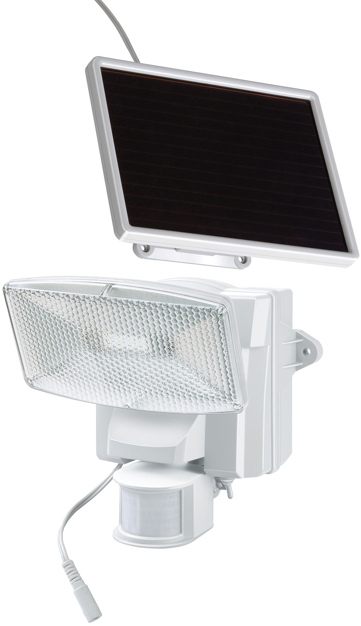 Solar LED Light SOL 80 plus IP44 with PIR sensor 8xLED 0,5W 350lm Cable length 4,75m Colour white