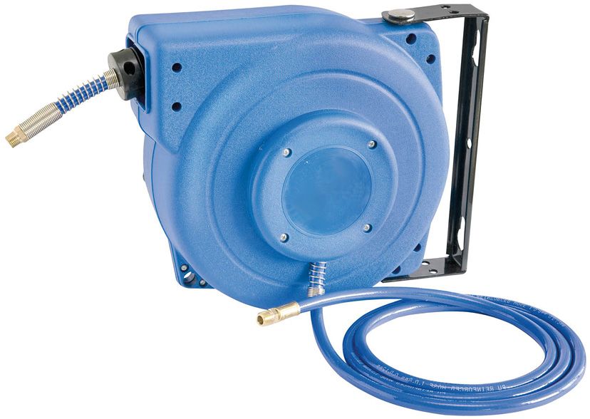 Automatik-Box Air ABA 10+2m 8/12mm, max 12 bar, connector 1/4", Вес кг. 4,36, Длинна см. 36, Ширина см. 37, Высота см. 38
