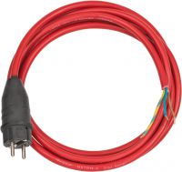 Connecting cable 3m red H07RN-F 3G1,5