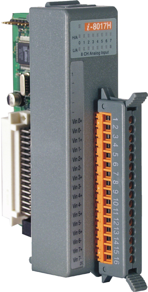 I-8017H-G CR 14-bit 100K sampling rate 8-channel analog input module