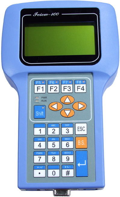 iVIEW-100-40 Handheld Controller with 512k flash ,512k SRAM, CPU is 40MHz