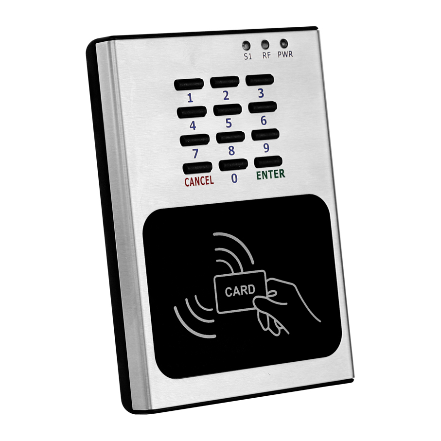 ACS-11-MF CR Access Control Reader with proximity card and keypad (English version of voice) (RoHS)