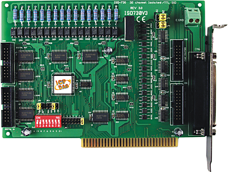 ISO-730 CR 32-ch isolated digital I/O Board