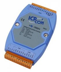 I-7522D CR Intelligent Communication Controller with seven segment display with one RS-485 port, on