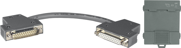 CD-25015 25F-25M 15cm cable with DIN-Rail Mount of DB-1820