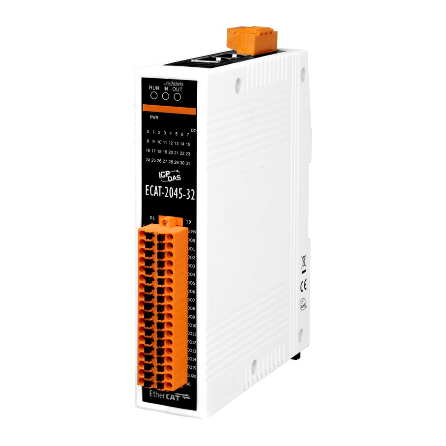 ECAT-2045-32 CR EtherCAT Slave I/O Module with Isolated 32-ch Digital Outputs(RoHS)