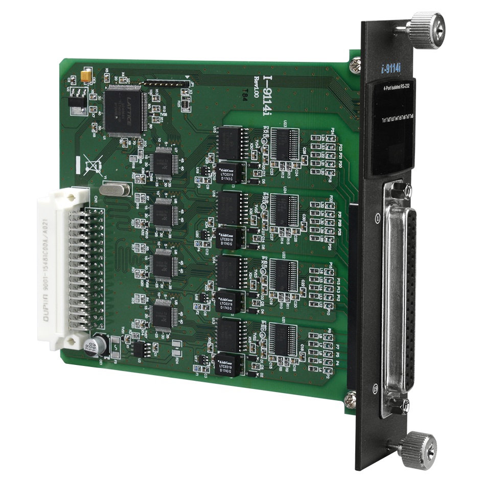 I-9114i CR 4-port Isolated RS-232 Module (RoHS)