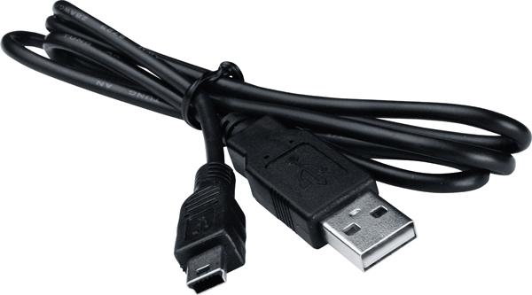 CA-USB10 USB to 5P Mini-USB, 28AWG, 1.5 m