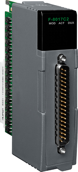 F-8017C2 CR 16-channel Current Input Module (Gray Cover) (RoHS)