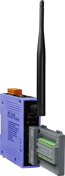 WF-2019/S CR 10-channel Universal Analog Input Wi-Fi I/O Module with DB-1820 Daughter Board (Ro