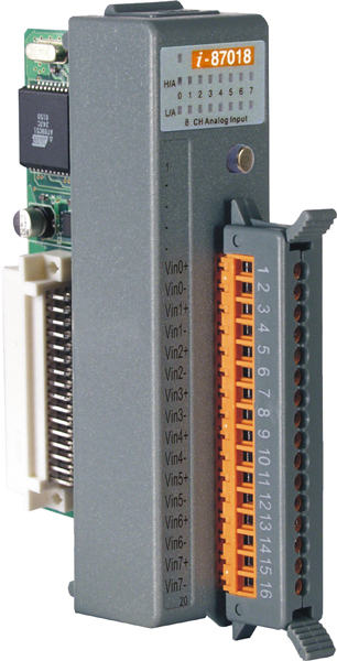 I-87018-G CR 8-channel thermocouple input module Gray color