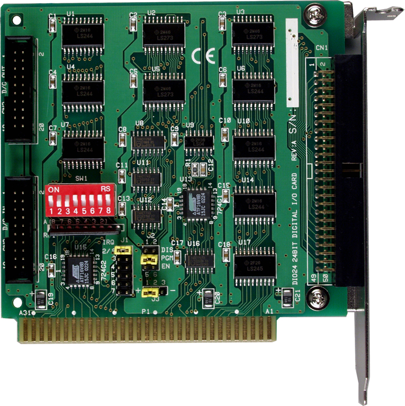 DIO-24 CR 24-bit Digital I/O Card