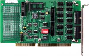 DIO-64/3 CR 32 bit DI, 32 bit DO,3 timer/counter