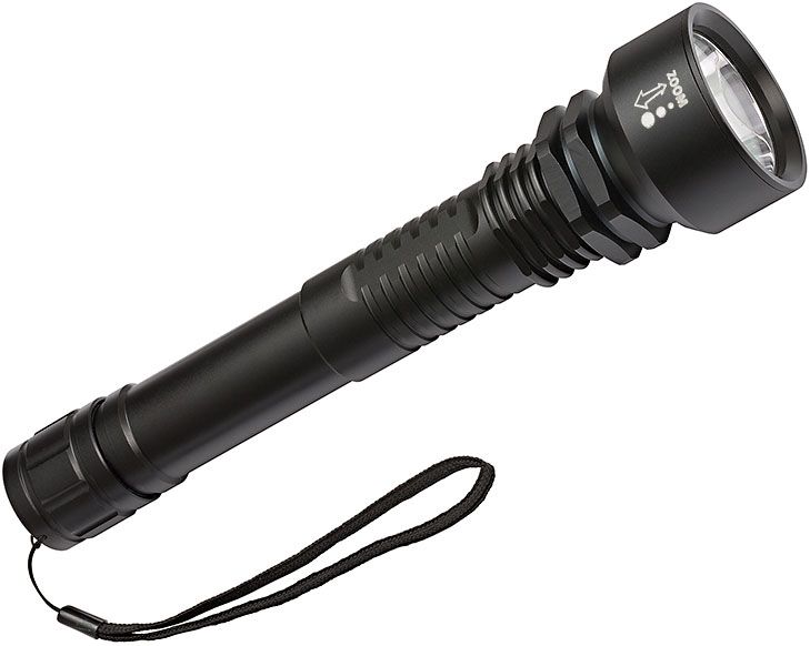 LuxPremium Rechargeable-Focus-LED-Flashlight TL 700A IP68 CREE-LED 10W 700lm 2x batteries