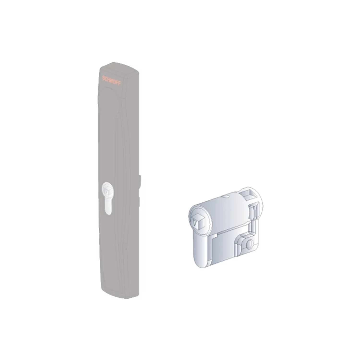 ПОЛУЦИЛИНДР КВАДРАТНЫЙ 8 ММ / SQUARE 8MM HALF CYLINDER